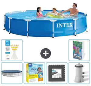 Piscina fuori terra a struttura - 366x76 cm - composta da 5 elementi - modello S85