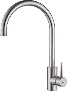 Rubinetto da cucina universale Luxe in acciaio inossidabile