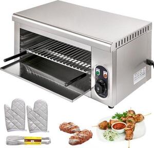 Griglia elettrica da 2000 W, 45 x 26 cm, per carne