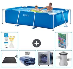 Piscina fuori terra rettangolare - 260x160x65 cm - composta da 5 elementi, modello S42
