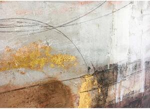 Agave Quadro astratto moderno dipinto a mano tela in cotone 120x120 "Circle Abstract" Tela Dipinti su Tela