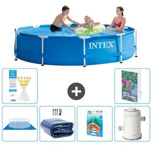 Piscina fuori terra a struttura - 305x76 cm - 5 pezzi - Modello S123