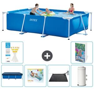 Piscina fuori terra rettangolare - 300x200x75 cm - Struttura in 5 parti, modello S70