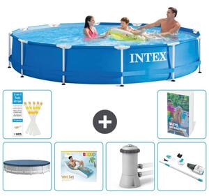 Piscina fuori terra a struttura - 366x76 cm - composta da 5 elementi - modello S62