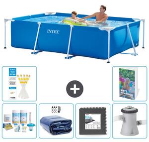 Piscina fuori terra rettangolare - 260x160x65 cm - 5 pezzi, modello S59