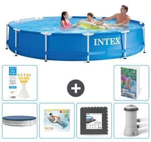Piscina fuori terra a struttura - 366x76 cm - 5 pezzi - Modello S49