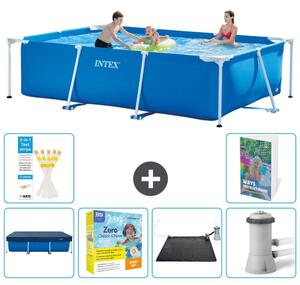 Piscina fuori terra rettangolare - 300x200x75 cm - composta da 5 elementi, modello S60