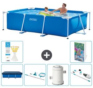 Piscina fuori terra rettangolare - 260x160x65 cm - composta da 5 elementi, modello S83