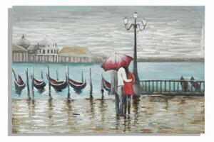 Dipinto Su Tela Venice Cm 120X3,7X80- Mauro Ferretti