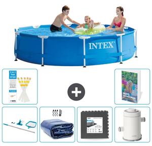 Piscina autoportante rettangolare - 305x76 cm - 5 pezzi - Modello S43