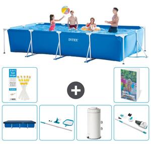Piscina fuori terra rettangolare - 450x220x84 cm - composta da 5 elementi, modello S83