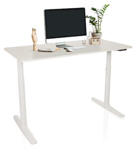 Hjh OFFICE Scrivania elettrica regolabile in altezza STAND PRO Scrivania per computer regolabile in altezza 71,0 - 116,0 x 140,0 x 70,0 cm