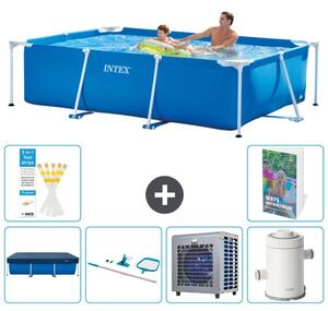 Piscina fuori terra rettangolare - 260x160x65 cm - composta da 5 elementi - modello S122