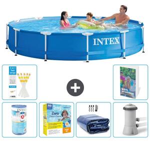 Piscina autoportante rettangolare - 366x76 cm - composta da 5 parti - modello S50