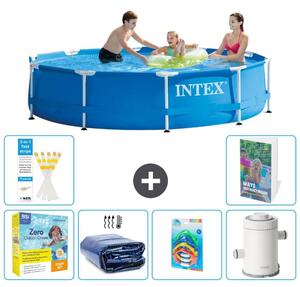 Piscina fuori terra a struttura - 305x76 cm - 5 pezzi - Modello S7
