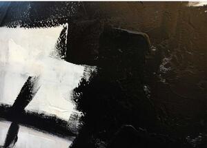 Agave Quadro moderno con cornice dipinto a mano su tela "Omaggio a Kline" 150x120 Tela,Cotone Dipinti su Tela Quadri per soggiorno