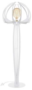 Arti e Mestieri Lampada da terra in metallo dal design moderno ed elegante Didone Metallo Bianco Marmo E27 100W 1 Lampadina Piantane di Design,Piantane Moderne Piantane per Camera da Letto,Piantane per Soggiorno,Piantane per Ufficio