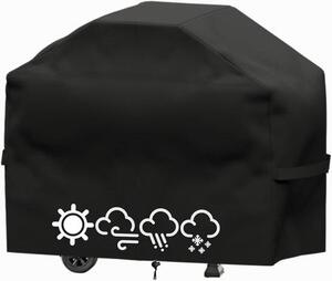Copertura per barbecue a gas, resistente ai raggi UV, impermeabile, antivento