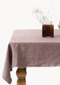 Tovaglia in lino fatta a mano Ashes of Roses