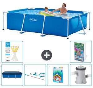 Piscina fuori terra rettangolare - 260x160x65 cm - composta da 5 elementi, modello S125