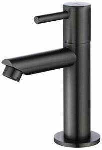 Radiatore per bagno e WC - Rubinetto da cucina - Rubinetto per lavabo - Nero - Acciaio inossidabile