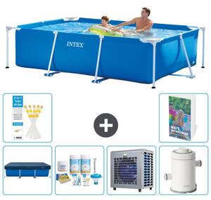 Piscina fuori terra rettangolare - 260x160x65 cm - 5 pezzi, modello S90