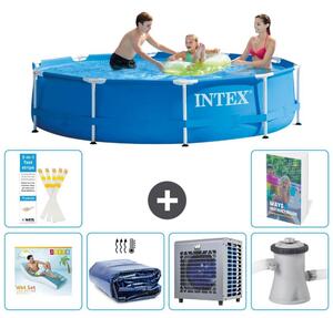 Piscina autoportante rettangolare - 305x76 cm - 5 pezzi - Modello S112