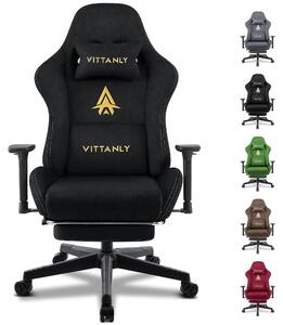 Sedia da gaming – Ergonomica – Altezza regolabile – Ecopelle effetto suede