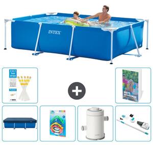 Piscina fuori terra rettangolare - 260x160x65 cm - composta da 5 elementi, modello S95