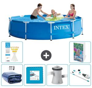 Piscina fuori terra a struttura - 305x76 cm - 5 pezzi - Modello S145