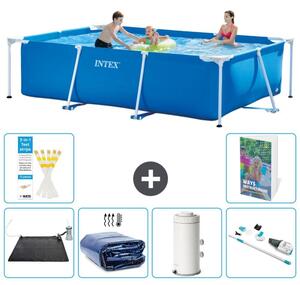 Piscina fuori terra rettangolare - 300x200x75 cm - composta da 5 elementi, modello S78