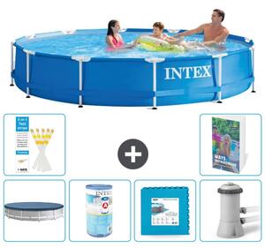 Piscina fuori terra a struttura - 366x76 cm - composta da 5 elementi - modello S146