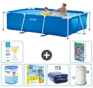 Piscina fuori terra rettangolare - 260x160x65 cm - composta da 5 elementi, modello S65