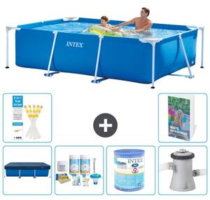 Piscina fuori terra rettangolare - 260x160x65 cm - composta da 5 elementi, modello S34