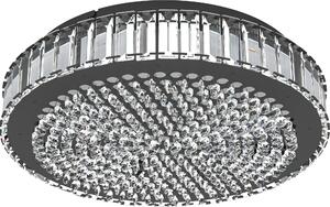Plafone LED EGLO Balparda, lampada da soffitto in cristallo dimmerabile, elegante lampada da salotto, illuminazione da soffitto bianco neutro, Ø 41 cm