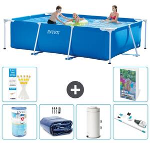 Piscina fuori terra rettangolare - 300x200x75 cm - composta da 5 elementi, modello S120