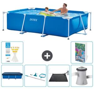 Piscina fuori terra rettangolare - 260x160x65 cm - composta da 5 elementi, modello S67
