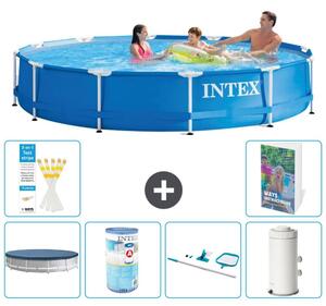 Piscina fuori terra a struttura - 366x76 cm - composta da 5 elementi - modello S130
