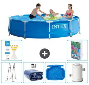 Piscina fuori terra a struttura - 305x76 cm - 5 pezzi - Modello S144