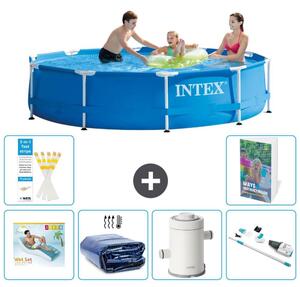 Piscina fuori terra a struttura - 305x76 cm - 5 pezzi - Modello S87