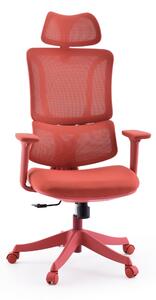 MyBuero Home Office sedia da ufficio Ergomy Colore sedia da scrivania con braccioli (regolabile in altezza) tessuto / rete sedia girevole