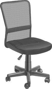 Tectake® Patrick sedia da ufficio forma ergonomica girevole a 360°