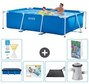 Piscina fuori terra rettangolare - 260x160x65 cm - 5 pezzi, modello S45