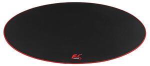 Tappetino rotondo per sedia da gaming - Protezione per sedia da gaming - Diametro 100 cm - Spessore 3 mm - Nero