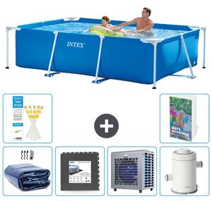 Piscina fuori terra rettangolare - 260x160x65 cm - composta da 5 elementi, modello S16
