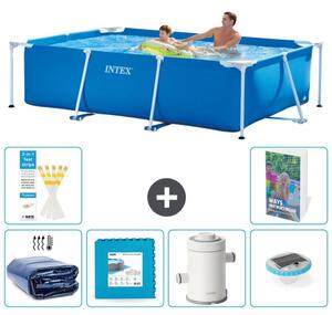 Piscina fuori terra rettangolare - 260x160x65 cm - composta da 5 elementi - modello S152