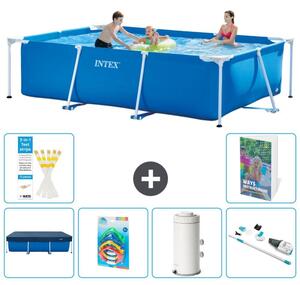 Piscina fuori terra rettangolare - 300x200x75 cm - composta da 5 elementi, modello S95