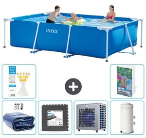 Piscina fuori terra rettangolare - 300x200x75 cm - composta da 5 elementi, modello S16
