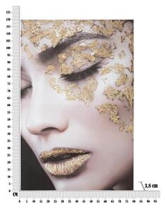 Stampa Su Tela Beautiful Lady FaceCm 80X3,8X120- Mauro Ferretti