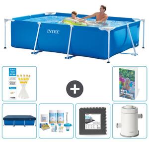 Piscina fuori terra rettangolare - 260x160x65 cm - composta da 5 elementi, modello S64